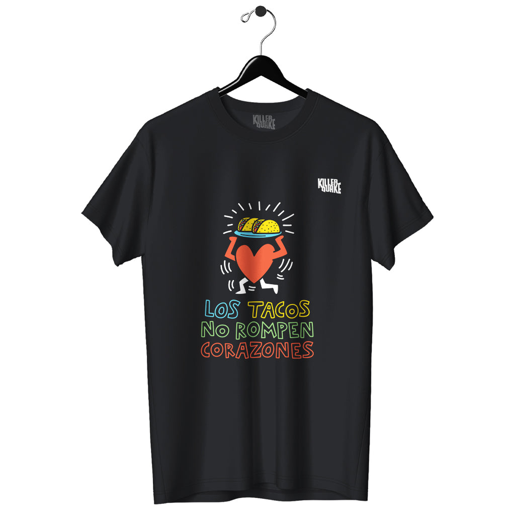 Playera UNISEX Los tacos no rompen corazones