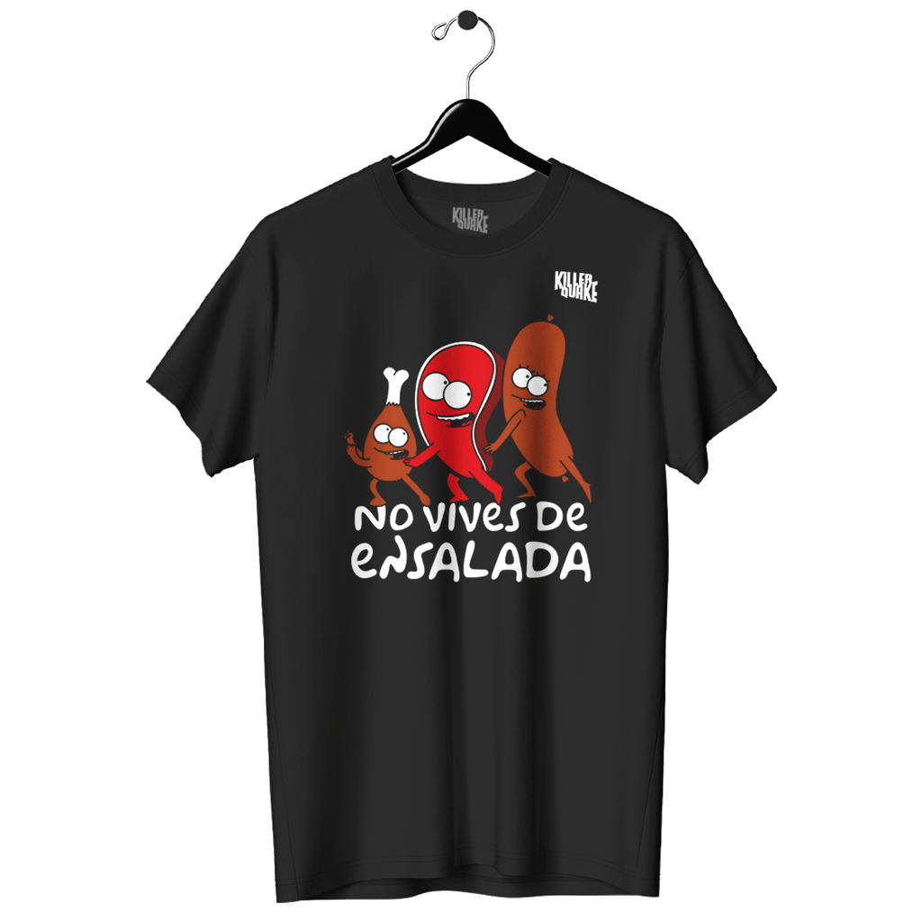 Playera UNISEX No vives de ensalada