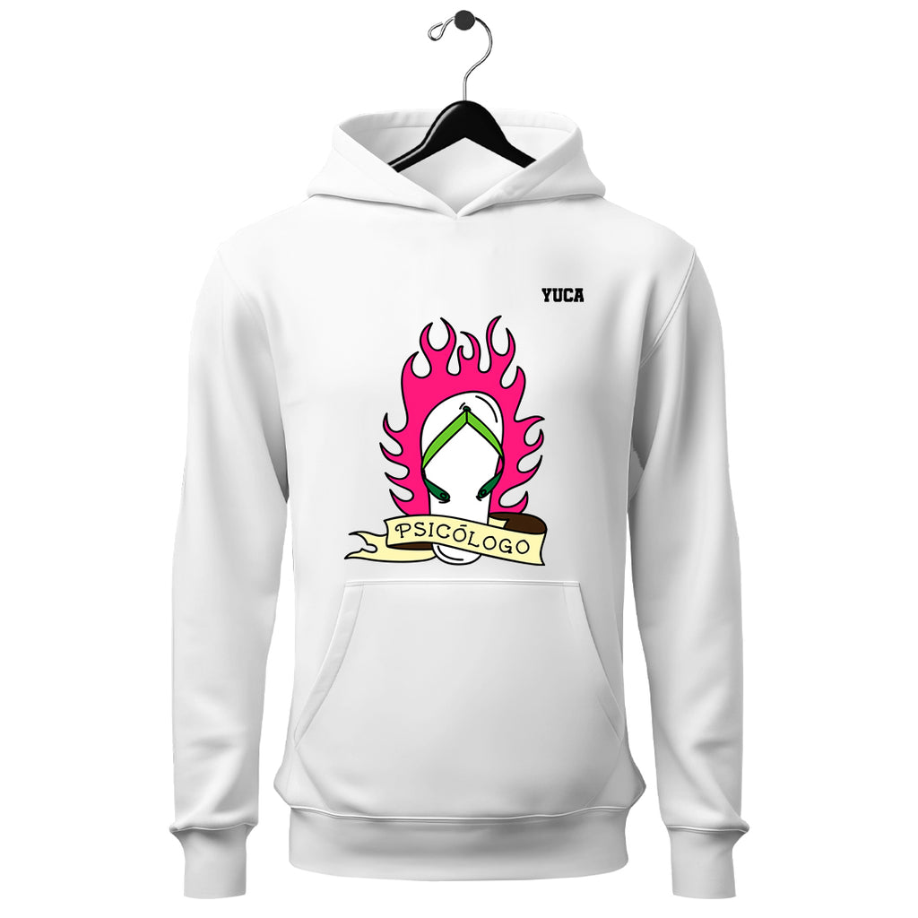 Sudadera UNISEX YUCA Chancla Psicólogo