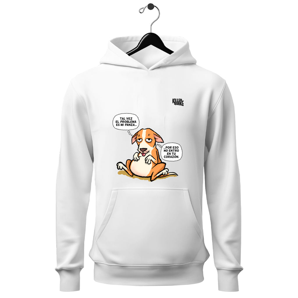 Sudadera UNISEX Perrito Filosófico Panza