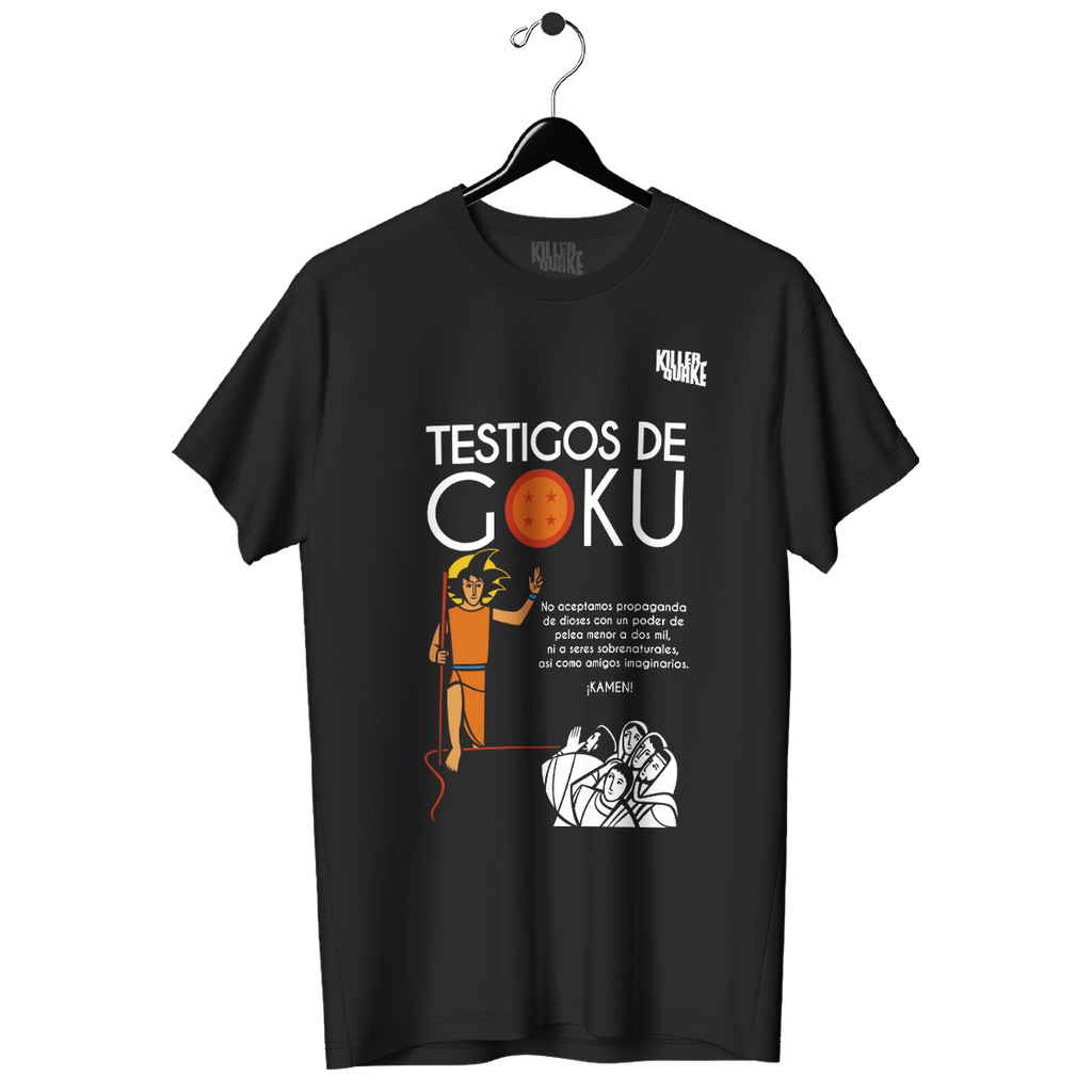 Playera UNISEX Testigos de Goku